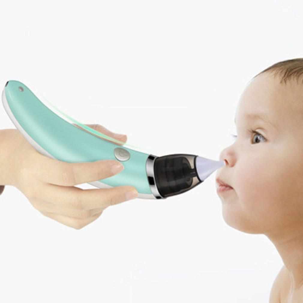 Electric nasal aspirator for babies – gentle mucus removal with 5 suction settings