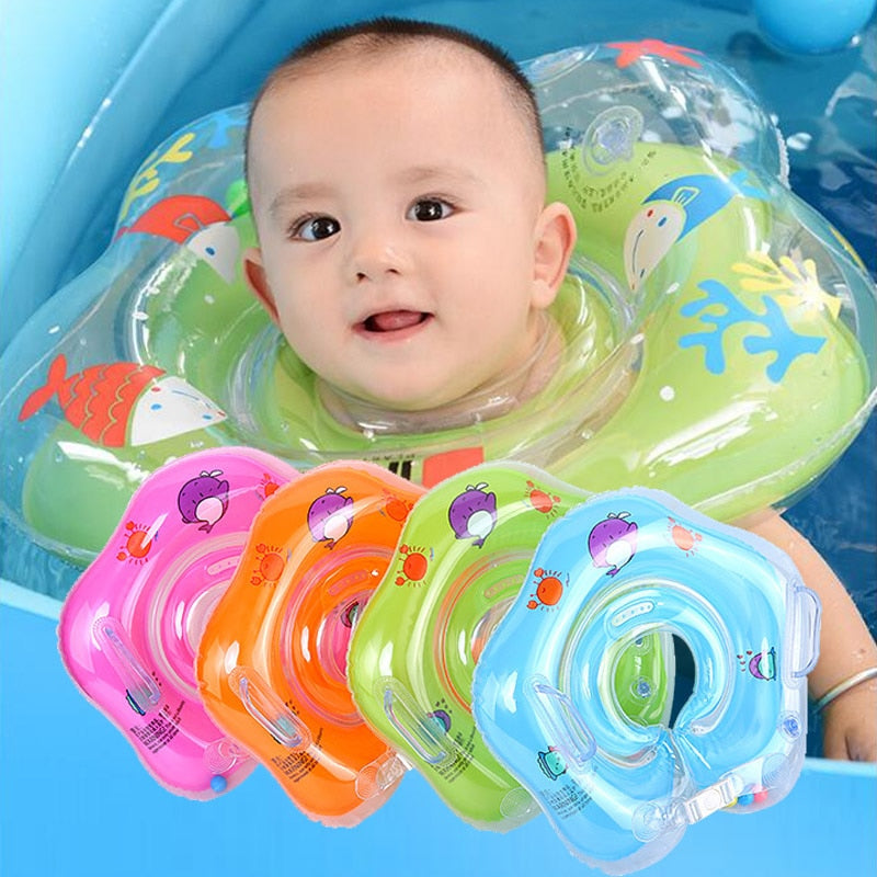 Inflatable baby neck float for safe bathing – Waterfitness (Buy one, get one free)