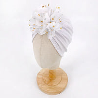 Soft baby turban hat with ruffles – Autumn Magic CuddleShine (Buy One Get One Free)