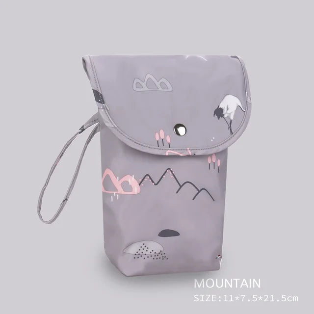 Waterproof nappy bag for on the go – buy one, get one free