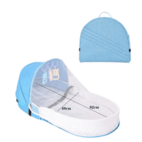 Foldable & Portable Baby Nest with Mosquito Net – Cosina Sleep Island