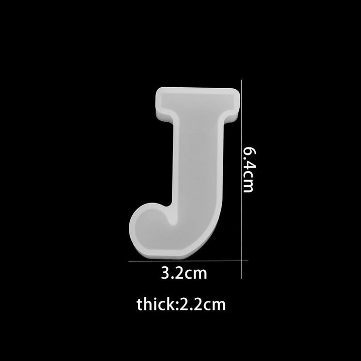 3D silicone mould for pouring chocolate letters – ChocoMould (1+1 free)