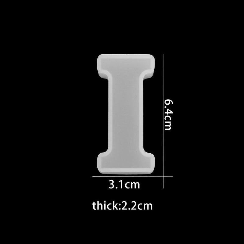 3D silicone mould for pouring chocolate letters – ChocoMould (1+1 free)
