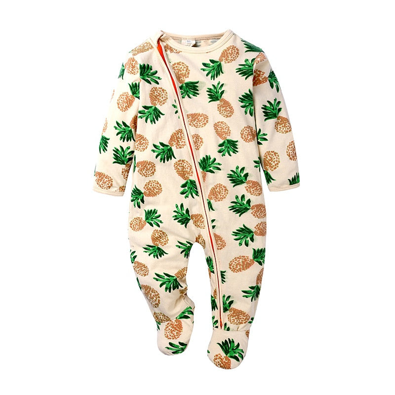 Warming baby sleepsuit with zip – CuddlyWrap