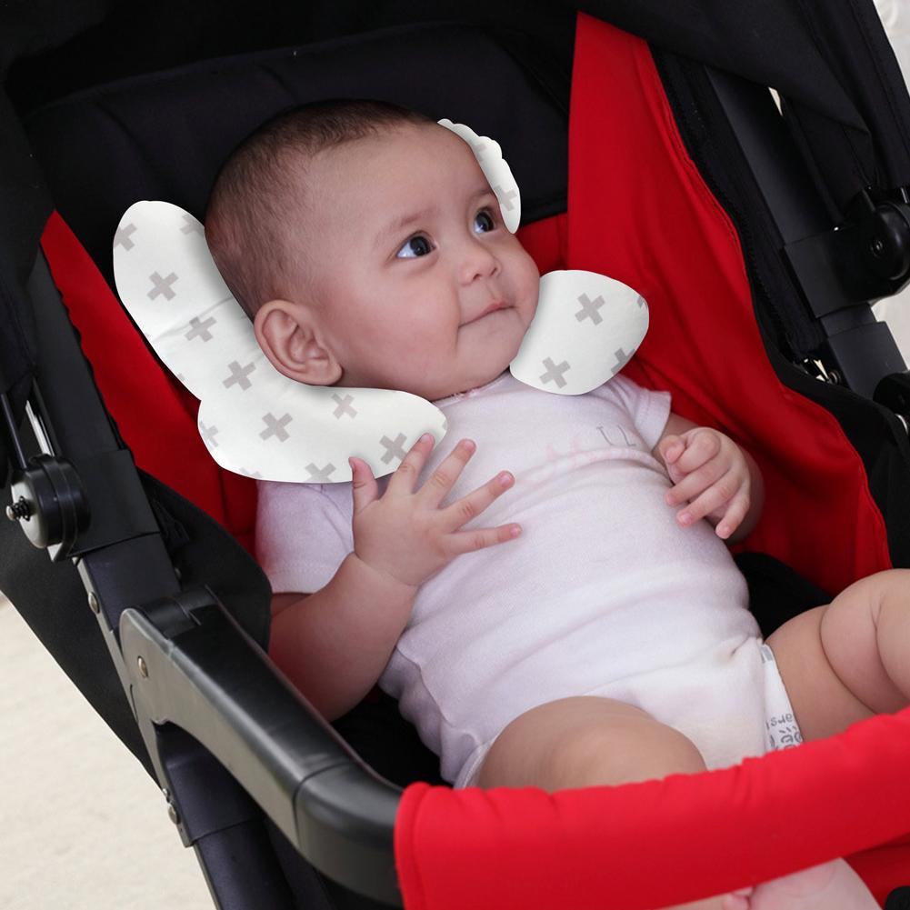 U-shaped baby neck cushion for travel and pram – cuddly support