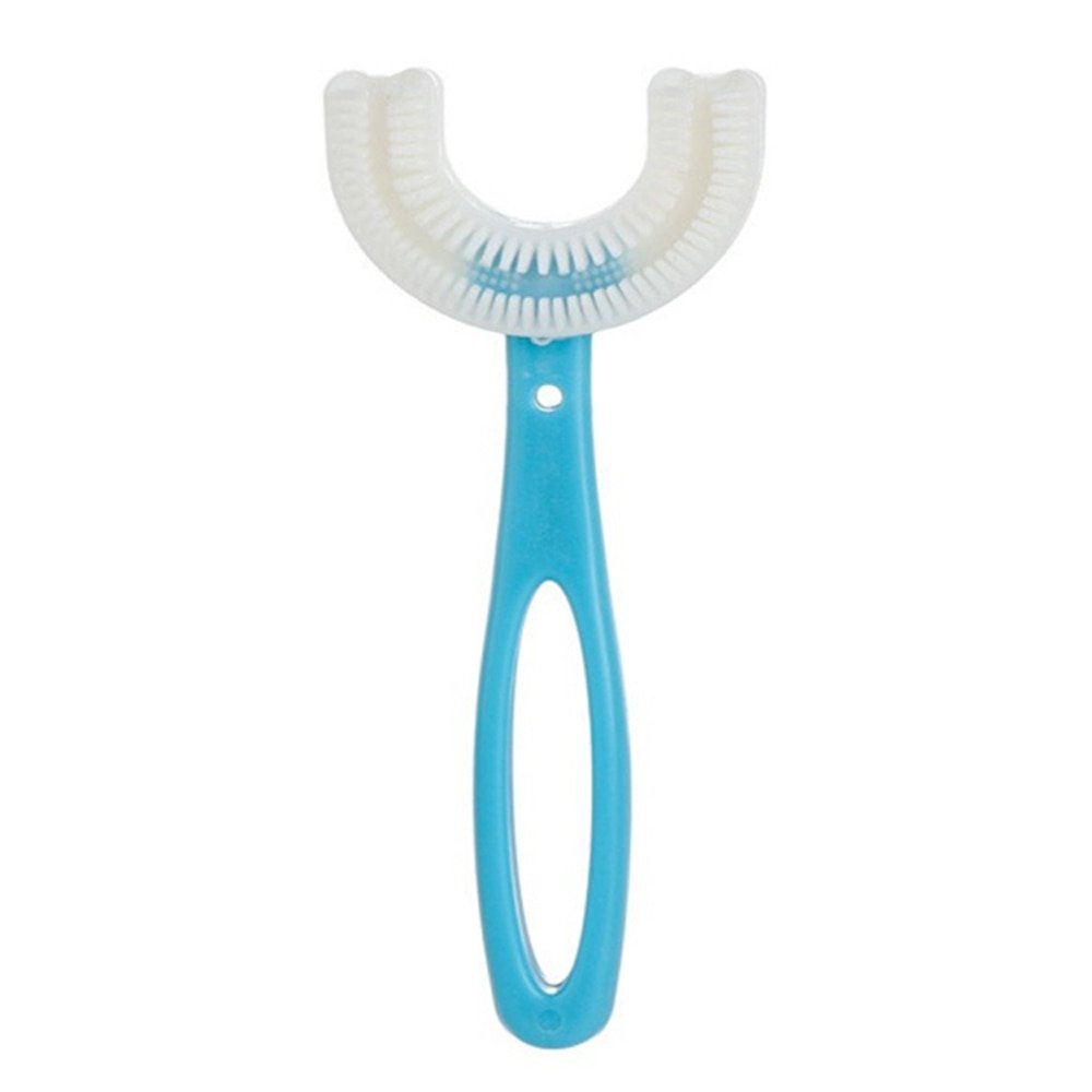 U-shaped children's toothbrush – gentle 360° cleaning for all ages