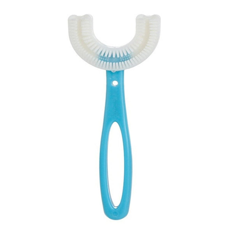 U-shaped children's toothbrush – gentle 360° cleaning for all ages