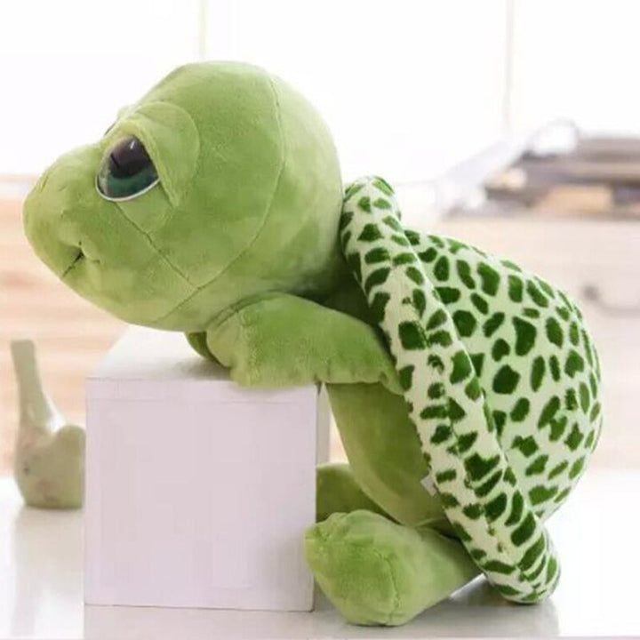 Soft plush turtle cuddly toy with a lifelike design – Cuddly Pannier