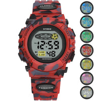 Waterproof digital children's wristwatch with LED display - Livano