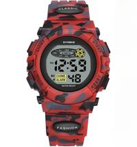 Waterproof digital children's wristwatch with LED display - Livano