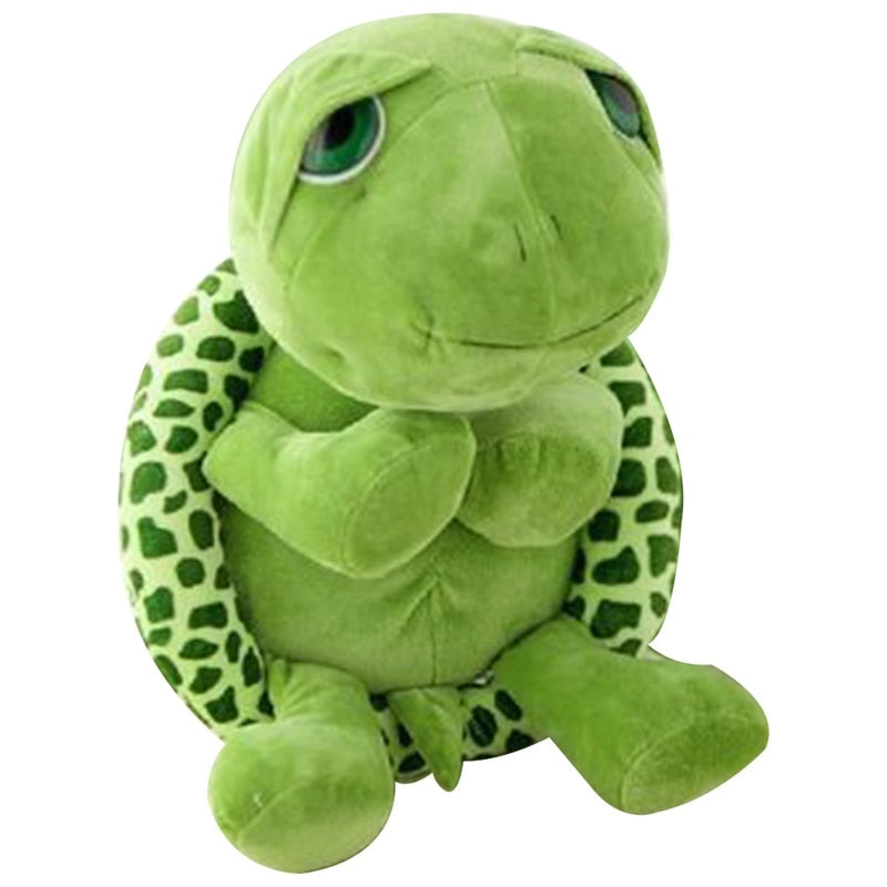 Soft plush turtle cuddly toy with a lifelike design – Cuddly Pannier