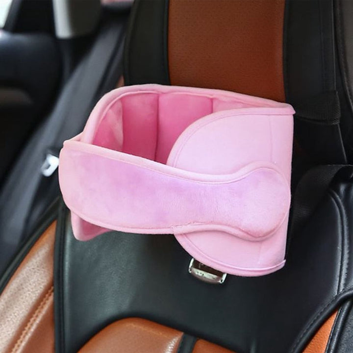Adjustable headrest for children in car seats – sleep-protection strap (buy one, get one free)