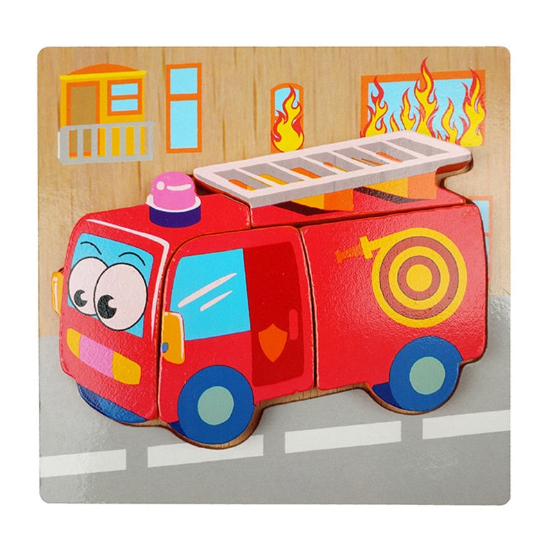 Montessori wooden learning puzzle – Colour Fun (Buy one, get one free)