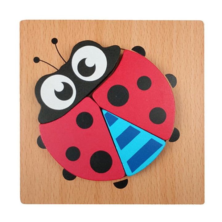Montessori wooden learning puzzle – Colour Fun (Buy one, get one free)