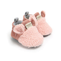 Soft, non-slip walking shoes for babies with a little lamb motif – Winterwonder