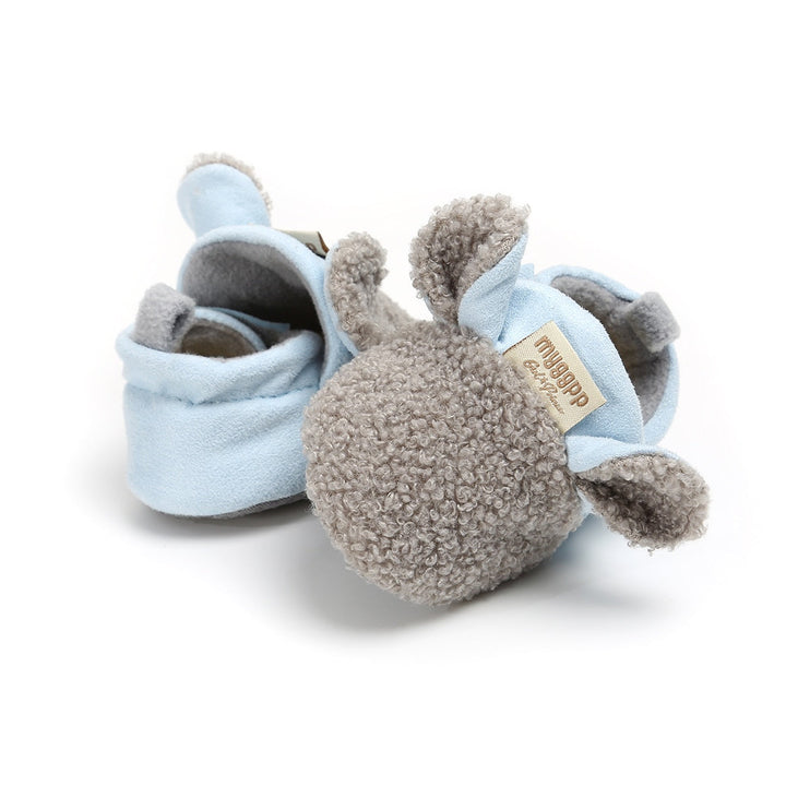 Soft, non-slip walking shoes for babies with a little lamb motif – Winterwonder