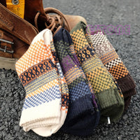 4-piece set of vintage autumn socks – Northern Lights
