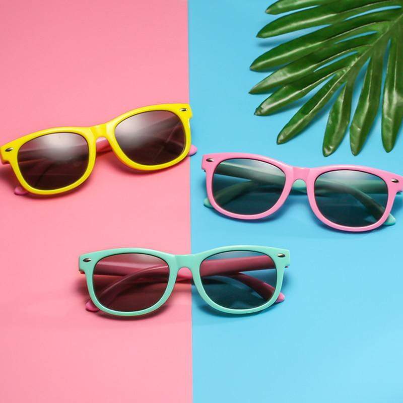 Children's UV400 sunglasses, flexible & shatterproof – Buy one, get one free – ages 3–8