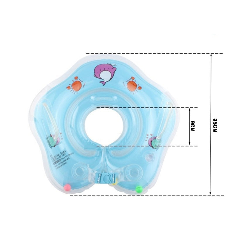 Inflatable baby neck float for safe bathing – Waterfitness (Buy one, get one free)