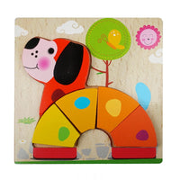 Montessori wooden learning puzzle – Colour Fun (Buy one, get one free)