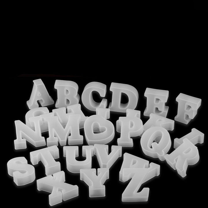 3D silicone mould for pouring chocolate letters – ChocoMould (1+1 free)