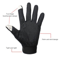 Breathable waterproof cycling gloves with grip area – Rivaro
