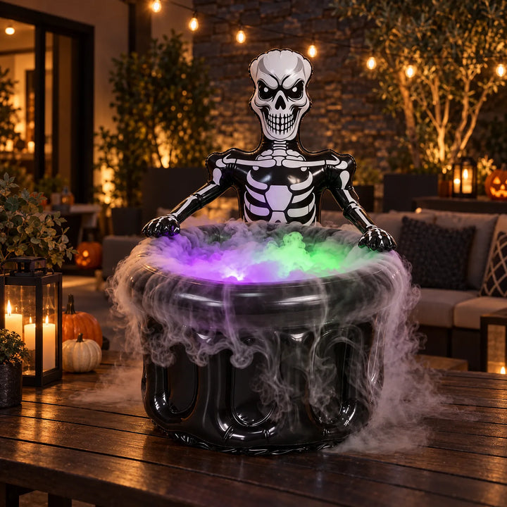 Halloween Drink Cooler Bucket - Skellichill