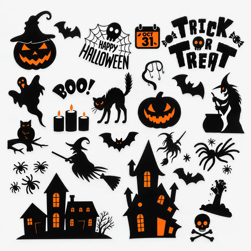 Halloween Window Stickers - Hauntify