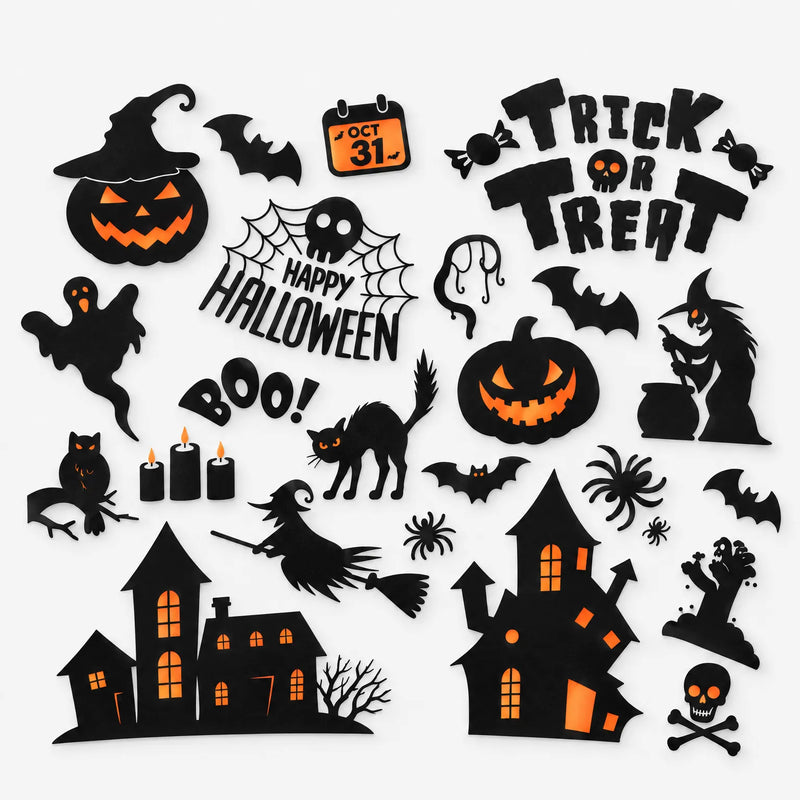 Halloween Window Stickers - Hauntify