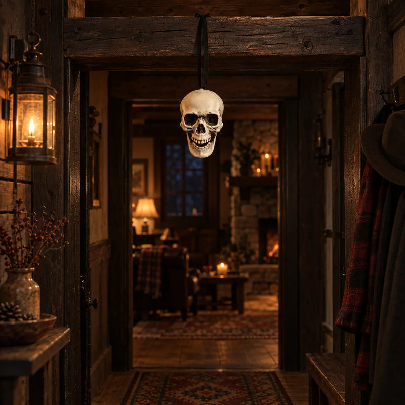 Hanging Skull Decoration - Grimhang