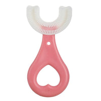 U-shaped children's toothbrush – gentle 360° cleaning for all ages