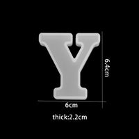 3D silicone mould for pouring chocolate letters – ChocoMould (1+1 free)