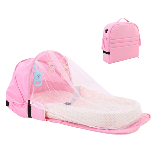 Foldable & Portable Baby Nest with Mosquito Net – Cosina Sleep Island
