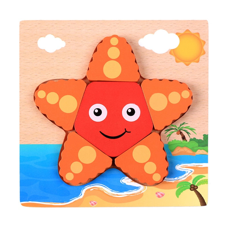 Montessori wooden learning puzzle – Colour Fun (Buy one, get one free)