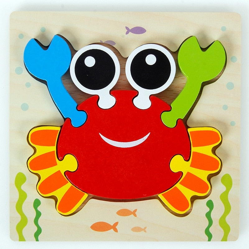 Montessori wooden learning puzzle – Colour Fun (Buy one, get one free)