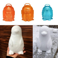 Snow sculpture mould for children – make animals and figures yourself – buy one, get one free