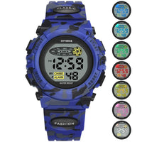 Waterproof digital children's wristwatch with LED display - Livano