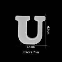 3D silicone mould for pouring chocolate letters – ChocoMould (1+1 free)