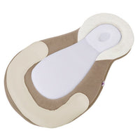 Ergonomic portable baby bed with head support to prevent flattening of the head – Sleep Cocoon