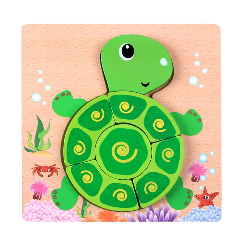 Montessori wooden learning puzzle – Colour Fun (Buy one, get one free)
