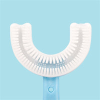 U-shaped children's toothbrush – gentle 360° cleaning for all ages
