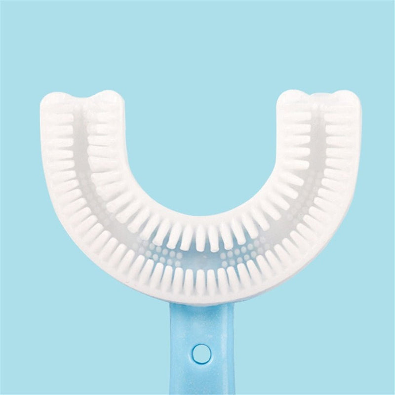 U-shaped children's toothbrush – gentle 360° cleaning for all ages