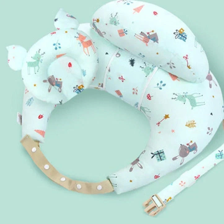 Ergonomic feeding pillow for mothers and babies – MilkMoment