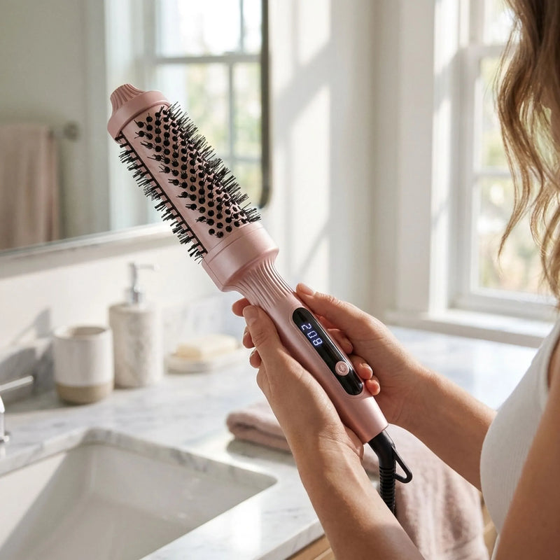 Heated Hair Brush Styler - IoniCurl