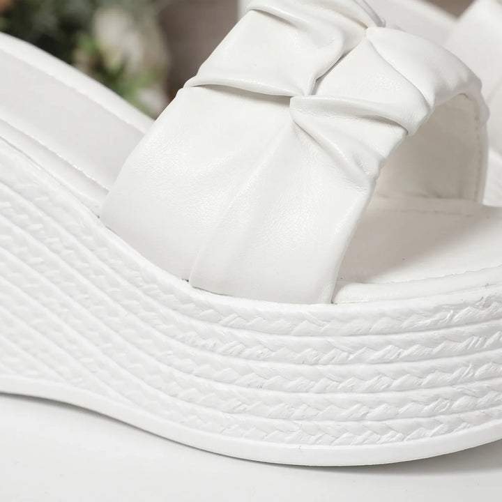 Heeled Sandals Wedge - Lillian