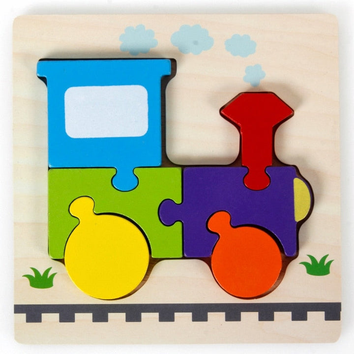 Montessori wooden learning puzzle – Colour Fun (Buy one, get one free)
