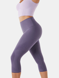 High-Compression Capri Gym Leggings - Cristina