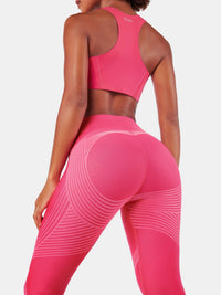 High-Compression Capri Gym Leggings - Cristina