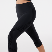 High-Compression Capri Gym Leggings - Cristina