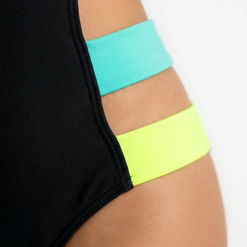 High-Cut Cut-Out Monokini - Neotix